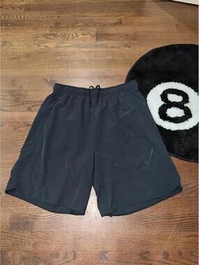 NikeBetterWorld Black Athletic Shorts Mens LG Workout Vintage Y2K Rare